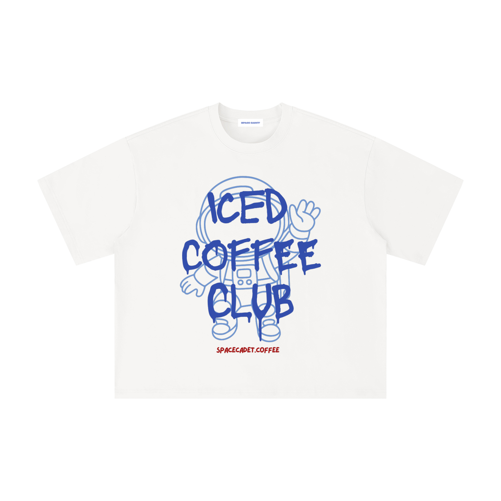 Iced Coffee Club Boxy T (front)