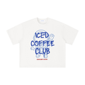 Iced Coffee Club Boxy T (front)