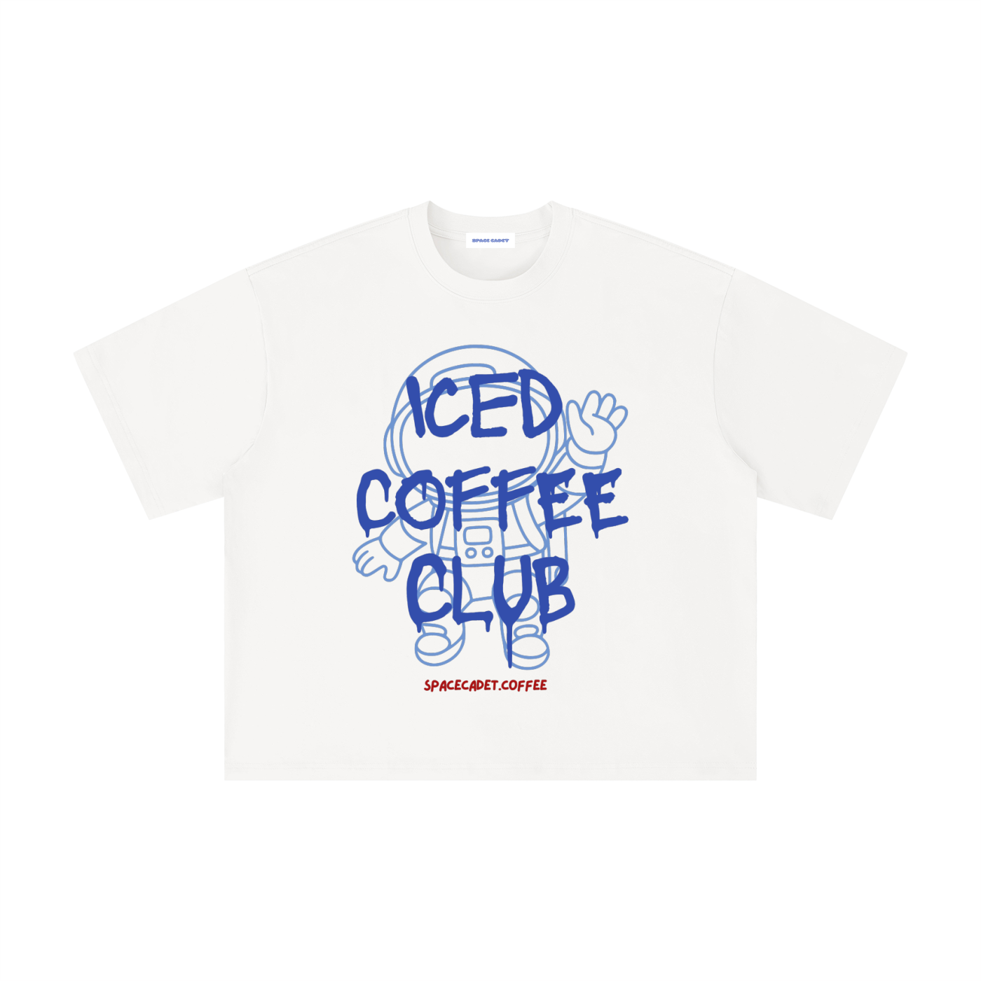 Iced Coffee Club Boxy T (front)
