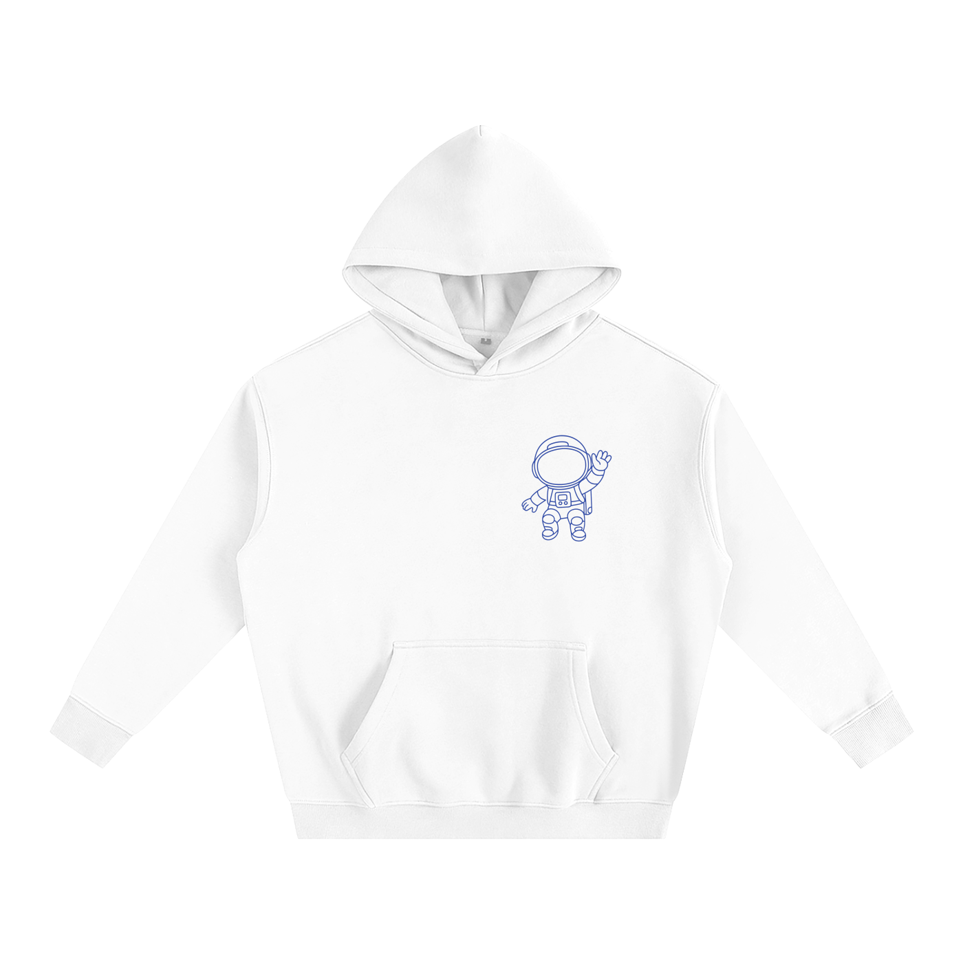Coffee x3 Oversized Fleeced Hoodie (back)