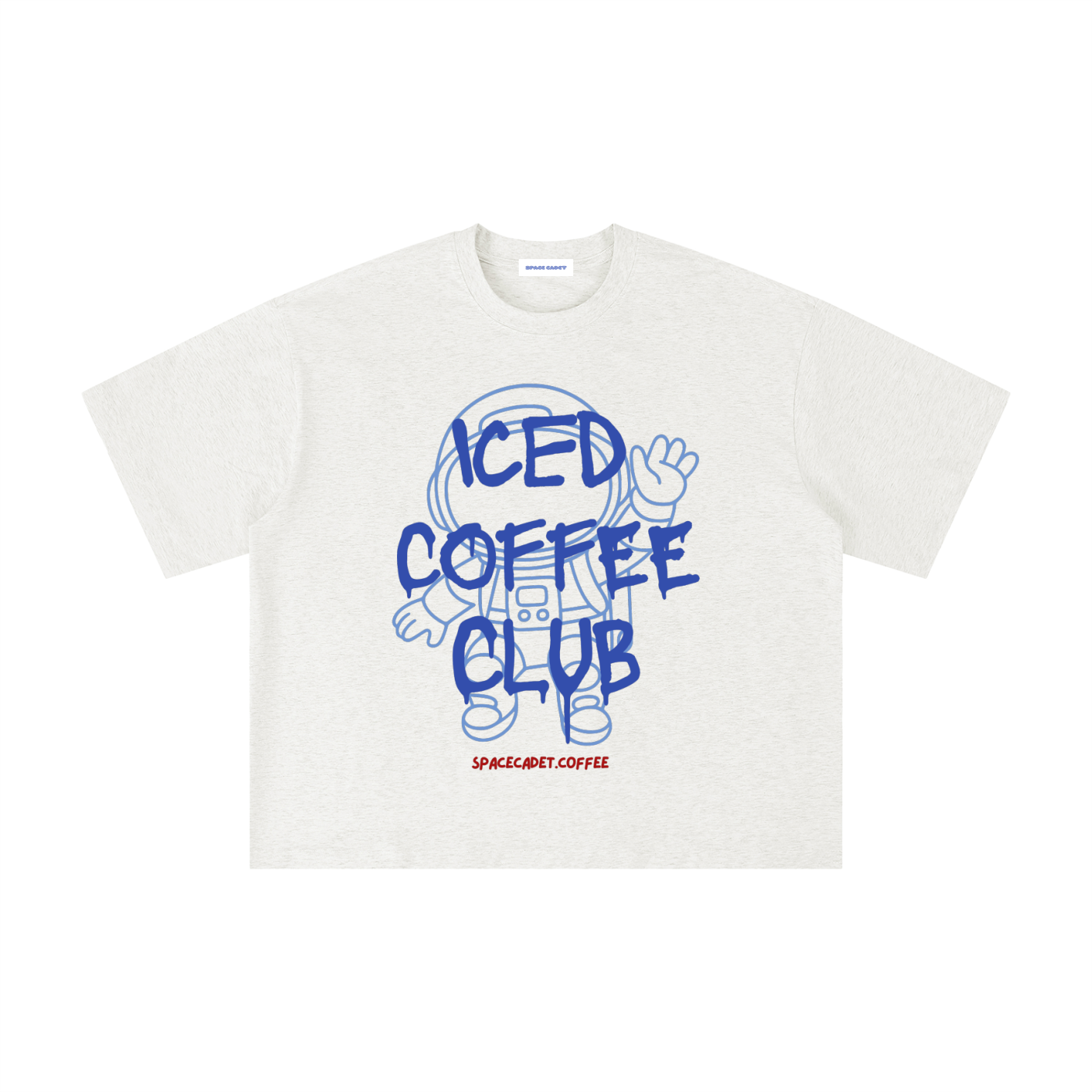 Iced Coffee Club Boxy T (front)