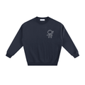 Big Block Fleeced Sweatshirt (back)