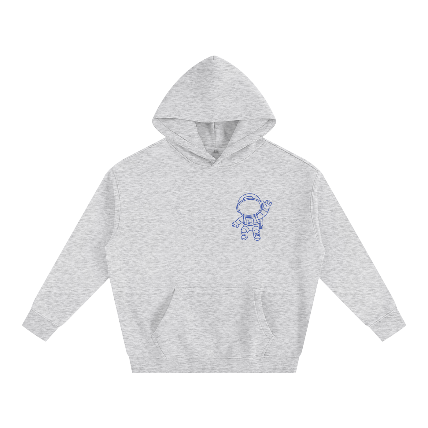 Coffee x3 Oversized Fleeced Hoodie (back)