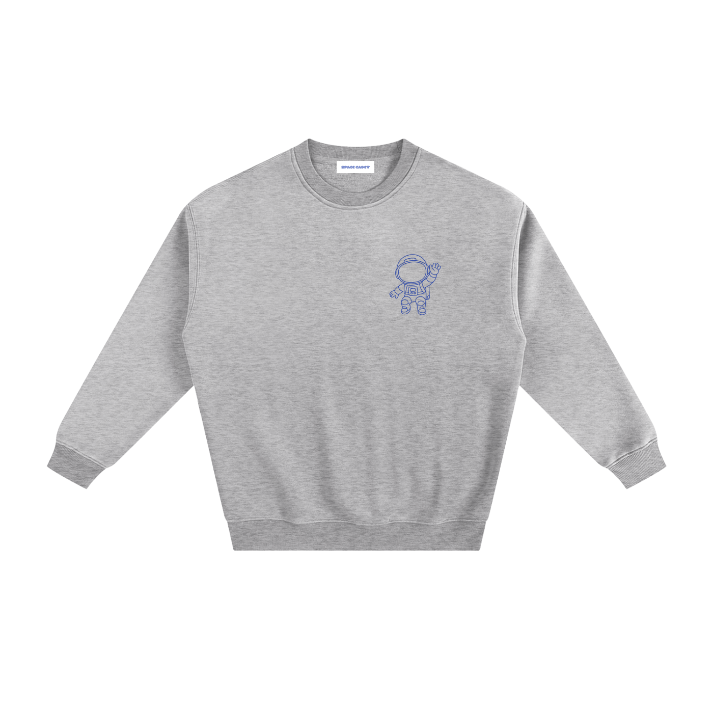 Big Block Fleeced Sweatshirt (back)