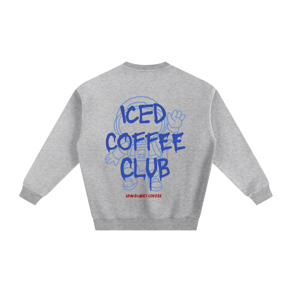Iced Coffee Club Fleeced Sweatshirt (back)