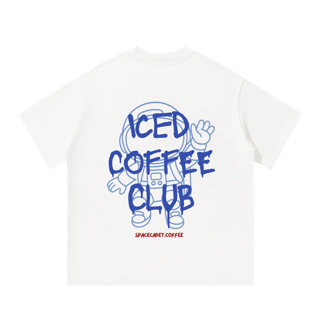 Iced Coffee Club Boxy T (back)